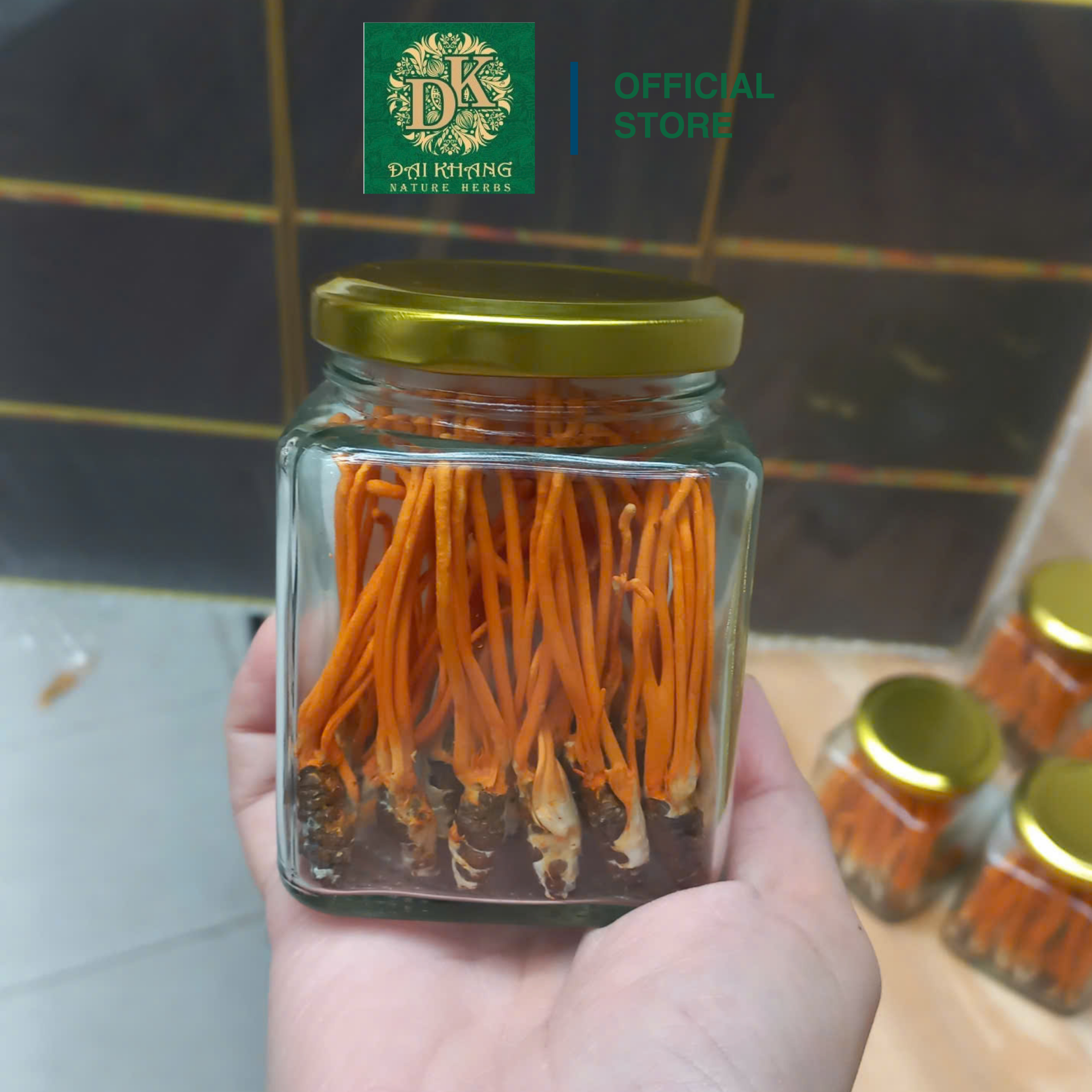 Nhộng Đông Trùng Hạ Thảo Đại Khang – Hộp 100 con